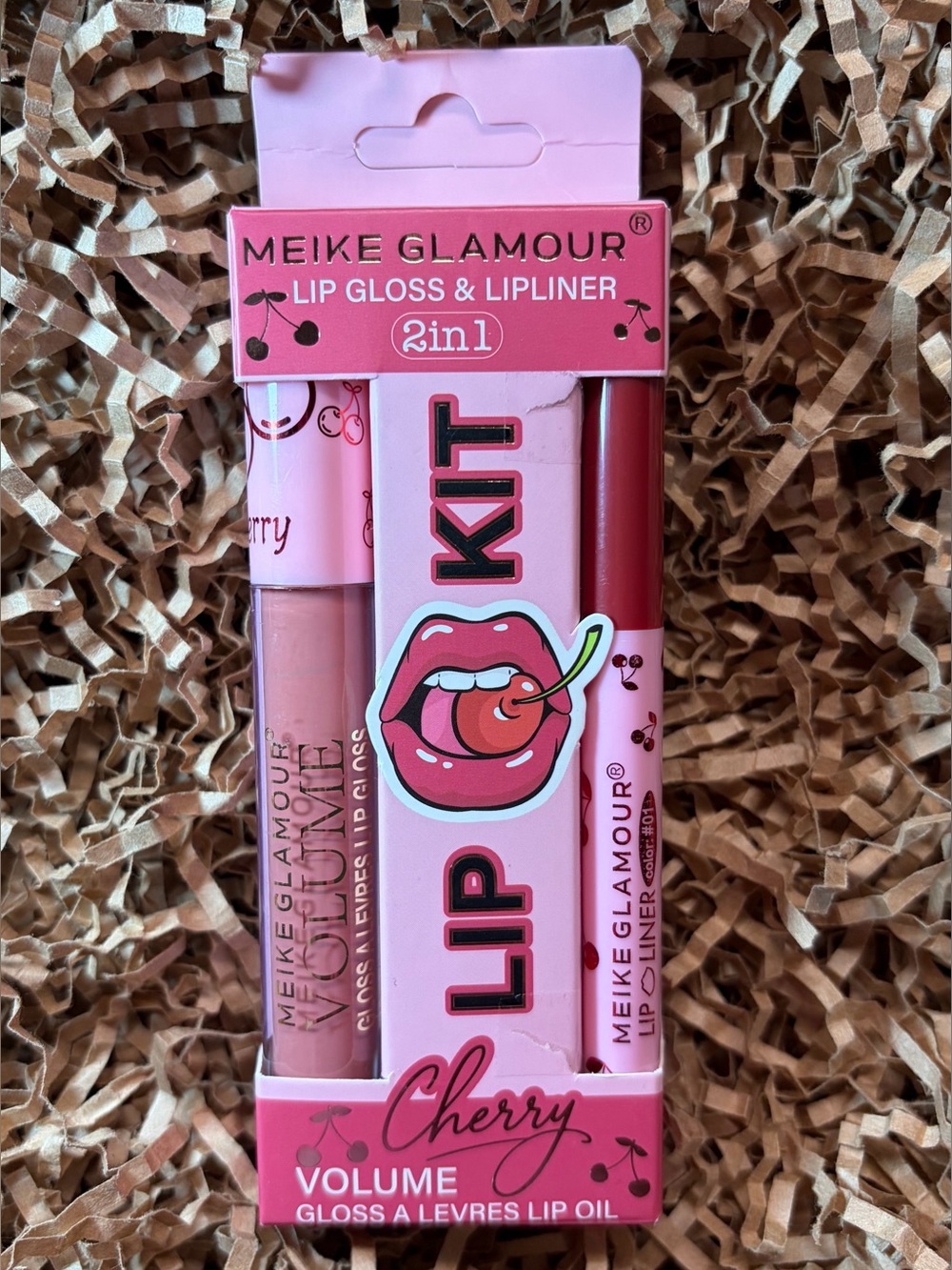 MEIKE GLAMOUR
2in1 Lip Gloss & Lipliner